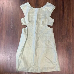 🆕 Maeve Shift Cutouts Mentha Dress (Anthropologie) SZ 12